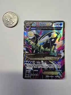 Pokemon TCG Primal Kyogre EX 149/160 Primal Clash Holo Full Art Ultra Rare - Image 2