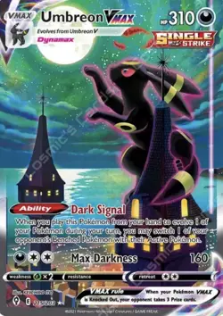 Pokemon Umbreon VMAX Alternate Art Secret Rare Holo 215/203 Evolving Skies - Image 1