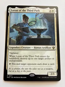 MTG Loran of the Third Path Commander: Murders at Karlov Manor Regular NM - Image 1