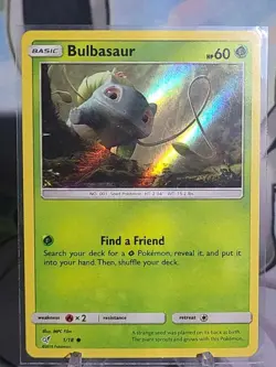 Bulbasaur 1/18 Holo Rare Detective Pikachu Promo Pokemon TCG Card NM/M - Image 1