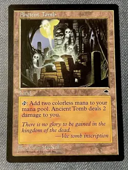 MTG NM Ancient Tomb Tempest Regular Near Mint + Magic the Gathering - Image 1