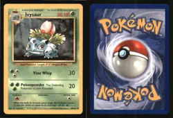 Ivysaur 30/102 Uncommon Base Set Unlimited Pokemon Lightly Played - Image 3