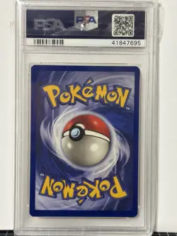 Pokemon Elektabuzz Black Star PSA 9 WOTC Promo The First Movie - Image 2