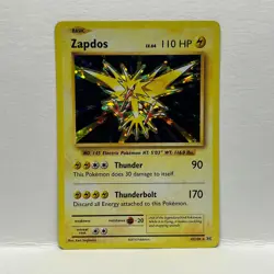 2016 Pokemon Zapdos 42/108 XY Evolutions Holo - Image 1