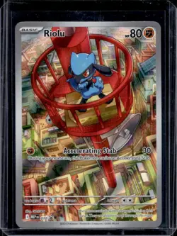 2025 Pokemon MEP Black Star Promos Riolu #010 - Image 1