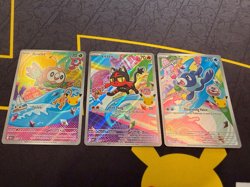 Pokemon First Partner Illustration Collection - Aloloan- Rowlet, Litten, Popplio - Image 1