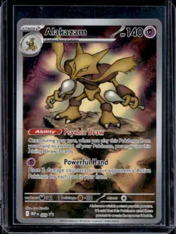 2025 Pokemon MEP Black Star Promos Alakazam #009 - Image 1
