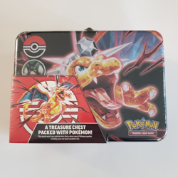 Pokemon TCG Charizard Collectors Chest Lunchbox Tin NEW / SEALED Nice Condition - Image 2
