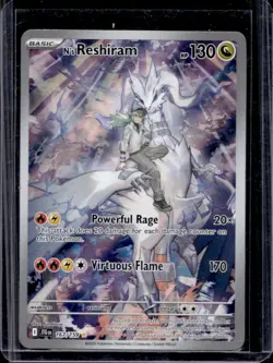 2025 Pokemon Journey Together N's Reshiram #167/159 - Image 1