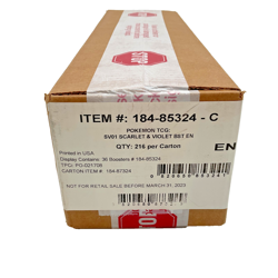 Pokemon TCG SV01 Scarlet & Violet Base Booster Box Case SEALED NEW - Image 1