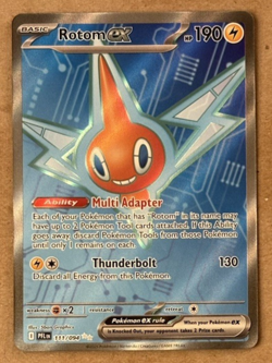 Rotom Ex Holo Phantasmal Flames Ultra Rare 111/094 Pokemon TCG - Image 1