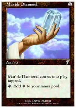 Marble Diamond - Light Play MTG 7th Edition - Image 1