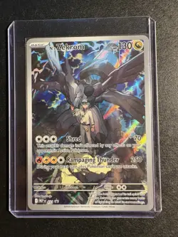 Pokemon N's Zekrom MEP Promo Full Art Holo Basic 130 HP 2026 - Image 1