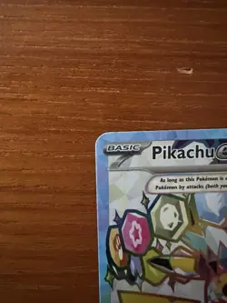 Pikachu EX Ultra Rare Holo 219/191 Surging Sparks 200 HP 300 Attack Pokemon - Image 2