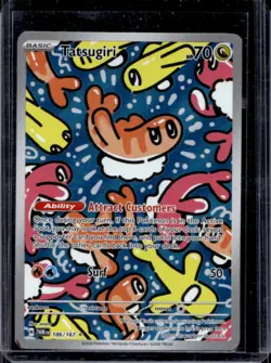 2024 Pokemon Twilight Masquerade Tatsugiri #186/167 - Image 1