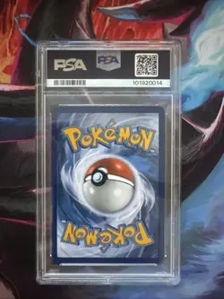 2018 POKEMON SUN & MOON ULTRA PRISM #141 FULL ART/GLACEON GX PSA 10 - Image 2