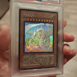 Yu-Gi-Oh Rainbow Dragon TAEV-JP006 Ghost Rare Japanese PSA 9 - Image 3