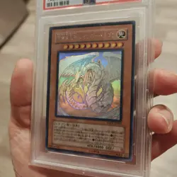 Yu-Gi-Oh Rainbow Dragon TAEV-JP006 Ghost Rare Japanese PSA 9 - Image 4