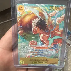 One Piece Lot - Lightning Dragon Manga OP15-077 & Monkey D. Luffy 🙈OP15-119 🔥 - Image 4