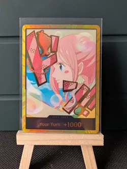 One Piece Card Game DON!! Card Shirahoshi "GOLD" NM Foil ENGLISH - Image 1