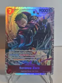 Roronoa Zoro EB04-007 SR FULL ART One Piece Card Game English NM.. - Image 2