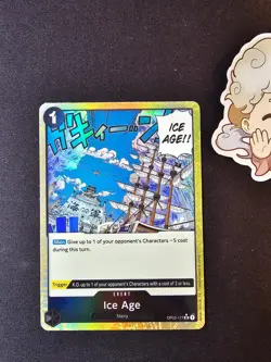 OP02-117 Ice Age (Textured Foil) - One Piece TCG - Premium Booster PRB-01 Eng - Image 1