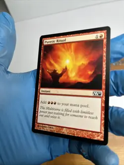 2 copies of Pyretic Ritual M11 MTG Magic Cards Condition Shown In Many Pictures - Image 4