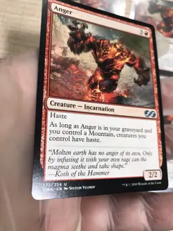 4x ANGER Playset - MTG - Ultimate Masters - PACK FRESH UNPLAYED - NM/mint - Image 5