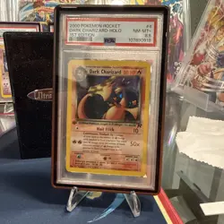Pokemon Dark Charizard #4 Team Rocket 1st Edition Holo PSA 8.5 NM-MT+ New Cert - Image 1