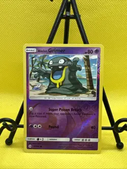 Alolan Grimer SM Base Set 57/149 MP Pokemon TCG - Image 1