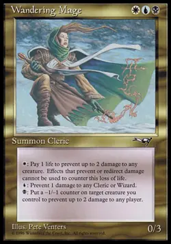 Wandering Mage - Medium Play MTG Alliances - Image 1