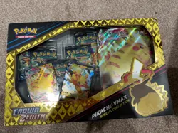 Pokemon TCG Sword & Shield Game Crown Zenith Pikachu VMAX Special Collection Box 820650851889 - Image 1