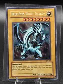 Blue-Eyes White Dragon BPT-009 Secret Rare Yugioh - Image 1