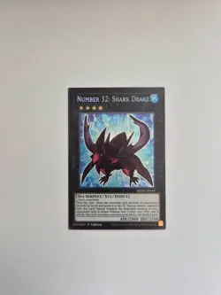 Yugioh Maze of Muertos - Number 32: Shark Drake - MZMU-EN067 - Secret Rare - Image 1