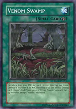 Venom Swamp - TAEV-EN051 - Common - 1st Edition x3 - Lightly Played - Image 1