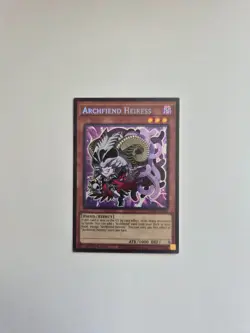 Yugioh Maze of Muertos - Archfiend Heiress - MZMU-EN066 - Secret Rare - Image 1