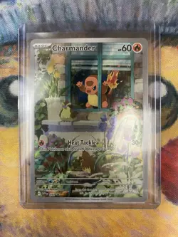 Charmander 044 Sv: Scarlet & Violet Promo Cards Holo PSA 10 Contender - Image 1