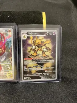 Pokemon Center Stamped Mega Evolution Promo Card Set Riolu and Alakazam - Image 3