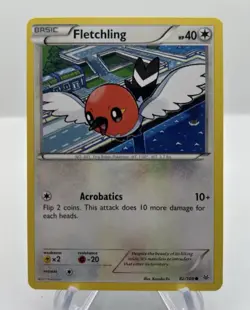 Fletchling 82/108 - Roaring Skies - Common - Pokemon Card TCG - Image 1