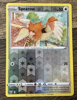 Spearow 111/163 Reverse Holo NM Pokemon TCG Card- Battle Styles Free Shipping - Image 1