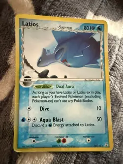 Pokemon Latios 12/110 Holon Phantoms Delta Species Holo Rare English TCG Card - Image 1