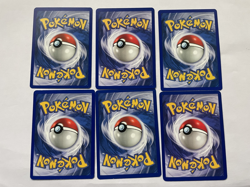 1st Edition Vintage Pokemon Card Lot Of 6 Various Sets, Rares 1996-1999 - Image 2