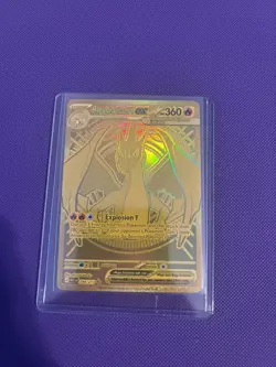 Mega Charizard Y EX No. 294/217 Ascended Heroes Pokemon Card Gold - Image 2