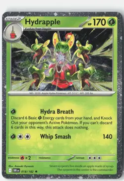 Hydrapple (Cosmos Holo) Holo Rare Miscellaneous Cards & Products 018/182 NM - Image 1