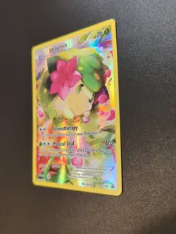 Pokemon Shaymin XY115 Black Star Promo Full Art Card NM Condition - Image 2