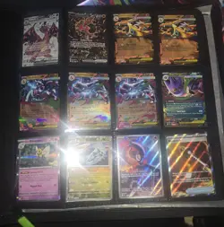 480 Slot Vaultx Pokemon Card Binder With 97 N/m Random Set Cards See Pictures. - Image 1