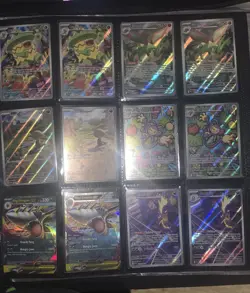 480 Slot Vaultx Pokemon Card Binder With 97 N/m Random Set Cards See Pictures. - Image 3