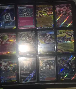 480 Slot Vaultx Pokemon Card Binder With 97 N/m Random Set Cards See Pictures. - Image 5