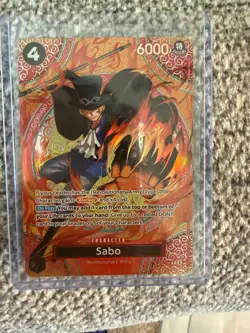 Sabo (P-105) (SP) - Adventure on Kami's Island (OP15-EB04) TCG English Card - Image 1