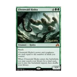 WOTC MtG Prerelease Promos Ulvenwald Hydra (P) (Foil) EX - Image 1